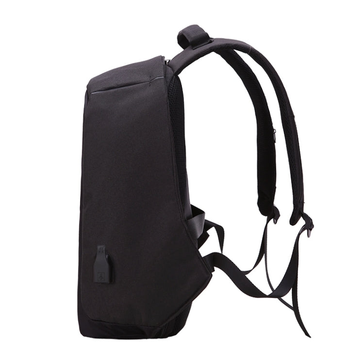 Mochila multifunción de gran capacidad, antirrobo, informal, para ordenador portátil, con puerto de carga USB externo, para hombre y mujer. Tamaño: 42 x 29 x 14 cm. Color: negro, gris, azul y morado.