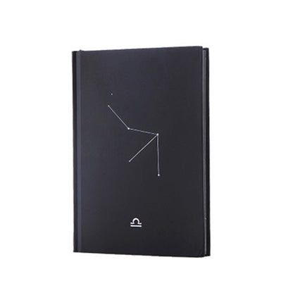 Twelve Constellations Paper Notebook Student Simple Diary Notepad  Sketch Graffiti Note Book, Random Pattern Delivery