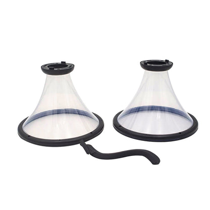 Vortex Bank Decompression Transparent Funnel Gravity Rotating Coin Storage Box, Funnel