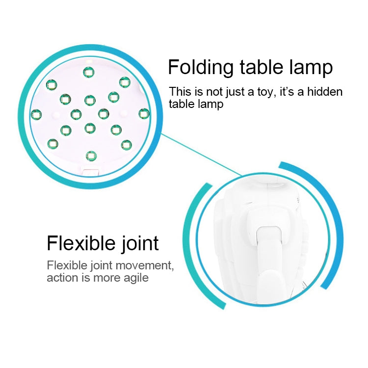 Multi-function Robot Piggy Bank Desk Lamp Code Money Box for Children, Robot Bank