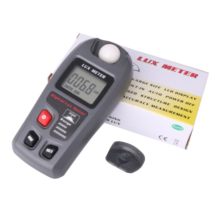 MT-30 LCD Portable Digital Light Lux Meter for Factory / School / House Various Occasion, Range: 0.1-200,000 Lux, MT-30