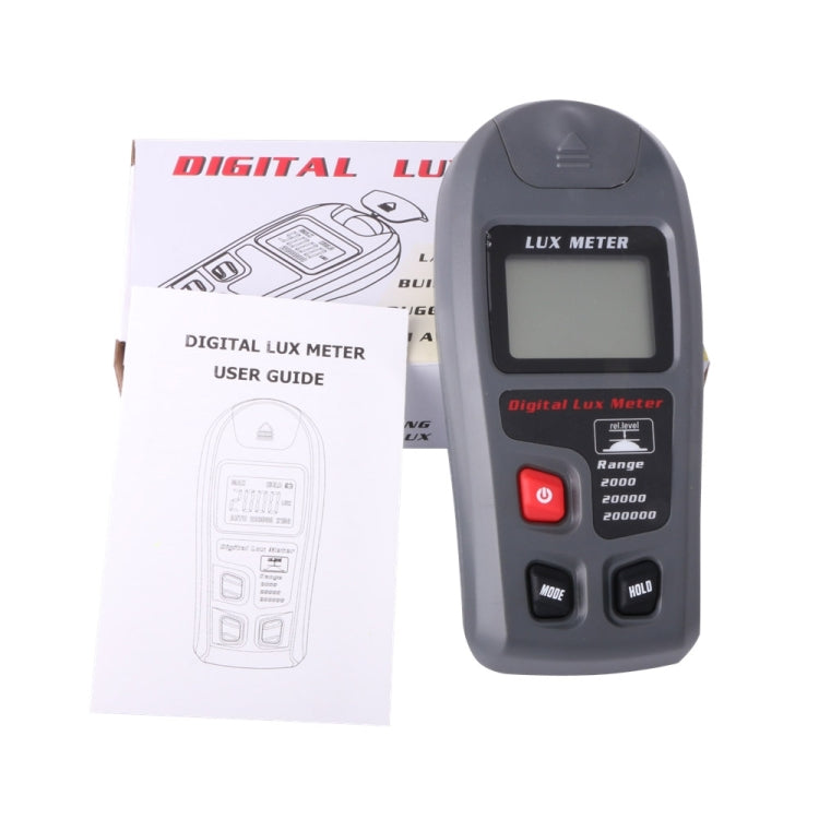 MT-30 LCD Portable Digital Light Lux Meter for Factory / School / House Various Occasion, Range: 0.1-200,000 Lux, MT-30