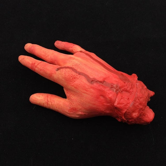 Popular Scary Halloween Prop Bloody Four Finger Fake Hand, Four Finger