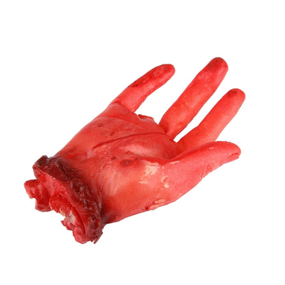 Popular Scary Halloween Prop Bloody Four Finger Fake Hand, Four Finger