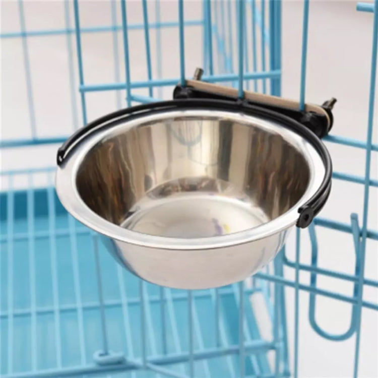 Stainless Steel Suspension Style Dog Feeding Bowl, Size: S, Size: Small