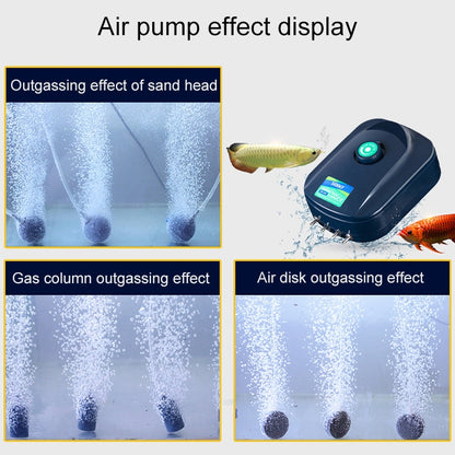 SOBO SB-988 12W 4 Outlets Adjustable Flow Silent Aquarium Air Pump Fish Tank Oxygen Air Pump, SOBO SB-988