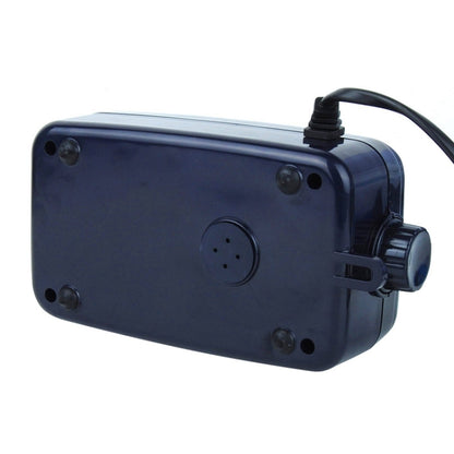 SOBO SB-748 8W Double Outlets Adjustable Flow Silent Aquarium Air Pump Fish Tank Oxygen Air Pump, 8W Double Outlets