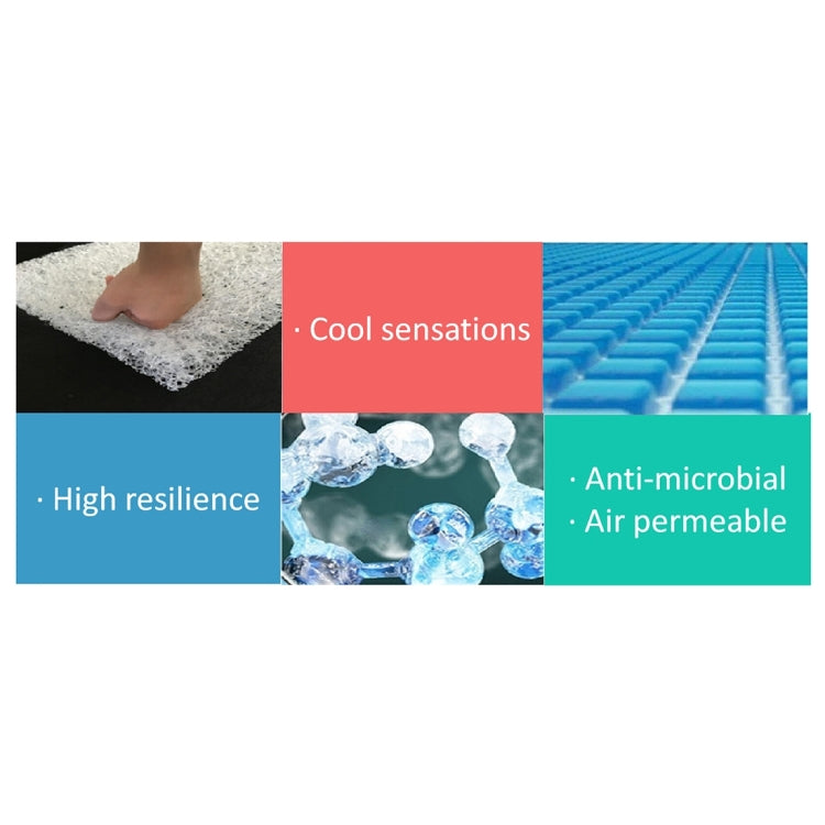 Summer Dog Pad Bed House Pet Cool Down Pad Detachable Dog Mat Cushion,Medium, Size:63*44*4cm, Size:63*44*4cm