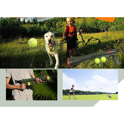 Pet Dog Supplies Toy Training Launcher Remote Speed Aiming Tennis Launcher, Size:52*19*9cm, Tennis Launcher