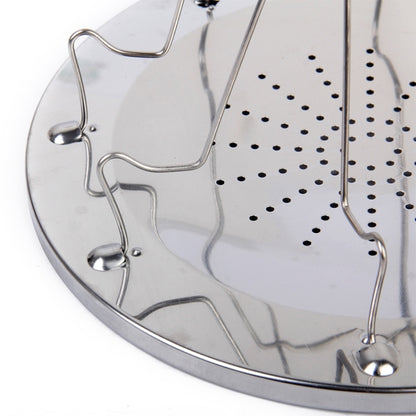 Outdoor Camping Tools 4 Slice Stainless Steel Camping Foldable Toaster Rack Toaster Tray Bread Toast Rack, Bread Toast Rack