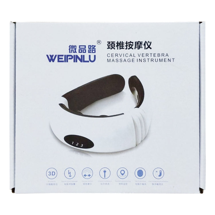 USB Charging 1300 mAh Electric Back Neck Shoulder Electrical Pulse Electric Shock Body Massager, USB Charging