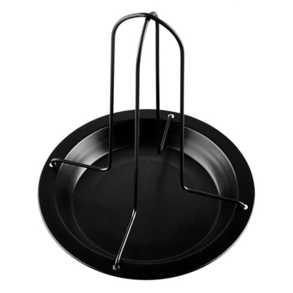Outdoor camping Carbon Steel Upright Chicken Roaster Rack, Roaster Rack