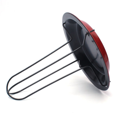 Outdoor camping Carbon Steel Upright Chicken Roaster Rack, Roaster Rack