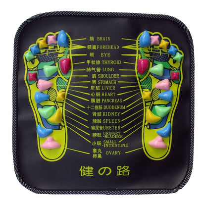 PP Foot Reflexology Quadrate Stones Foot Massage Pad, PP Massage Pad