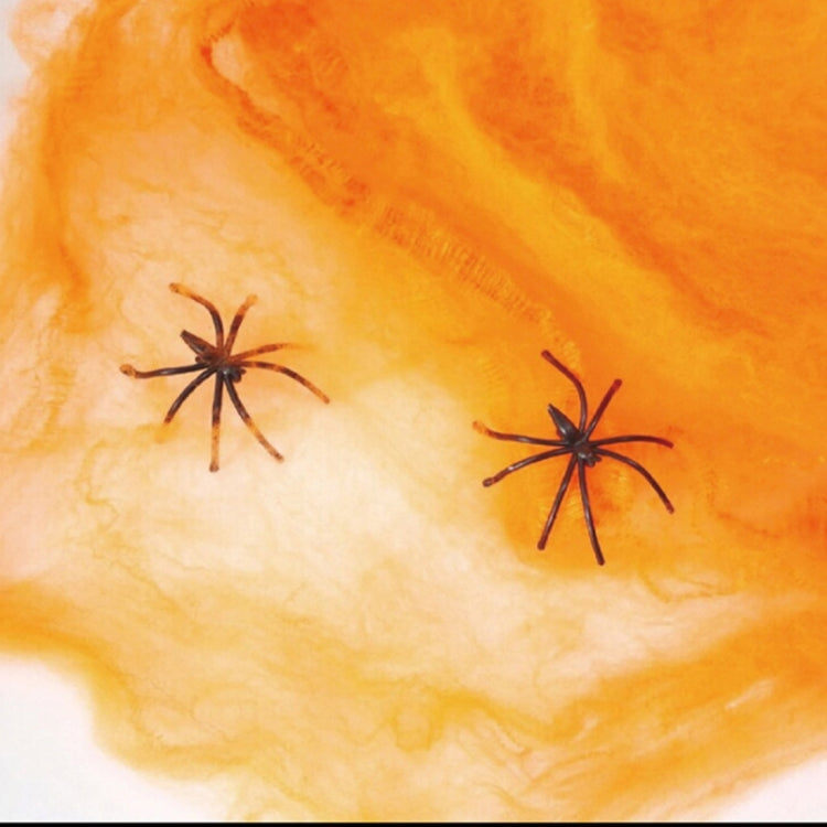 Halloween Props Cotton Yarn Spider Webs, Random Color Delivery, Spider