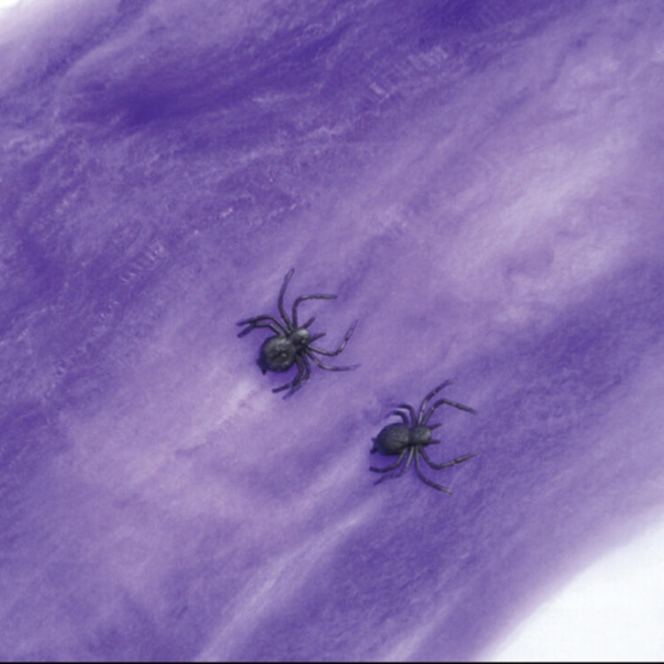 Halloween Props Cotton Yarn Spider Webs, Random Color Delivery, Spider