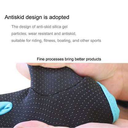 Unisex Half Finger Gloves Outdoors Riding Non-slip Breathable Sports Gloves, Size: S, Plamar: 16*12*3.0cm, Size: S, Plamar: 16*12*3.0cm