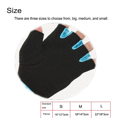 Unisex Half Finger Gloves Outdoors Riding Non-slip Breathable Sports Gloves, Size: S, Plamar: 16*12*3.0cm, Size: S, Plamar: 16*12*3.0cm