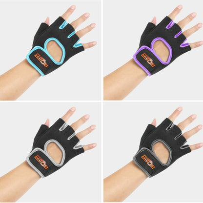 Unisex Half Finger Gloves Outdoors Riding Non-slip Breathable Sports Gloves, Size: S, Plamar: 16*12*3.0cm, Size: S, Plamar: 16*12*3.0cm
