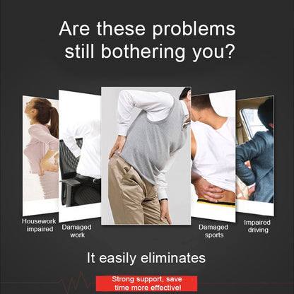 Magnetic Therapy 18 Magnets Spine Stretch Stabilizer Lumbar Traction Waist Masssger