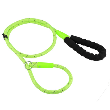 Pet Dog Training Traction Rope Reflective Light Leash with Bold Handle, Training Traction Rope