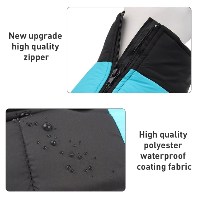 Pet Dog Cotton Vest Ski Suit, Size: 4XL, Chest: 63cm, Back Length: 55cm, Size: 4XL