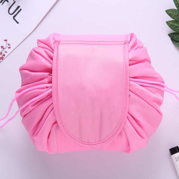 Travel Large Volume Drawstring Bag Cosmetic Sundries Storage Bag, Navy Blue, Beige, Red, Black, Dark Gray, Pink, Gray Blue, Light Grey, Light Pink, Mint Green