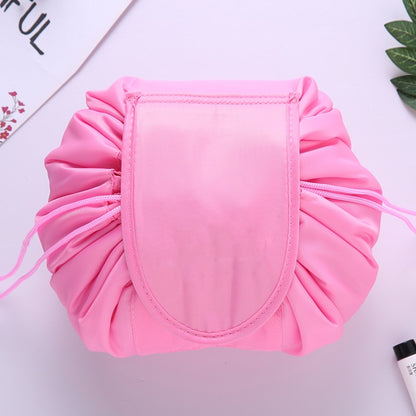 Travel Large Volume Drawstring Bag Cosmetic Sundries Storage Bag, Navy Blue, Beige, Red, Black, Dark Gray, Pink, Gray Blue, Light Grey, Light Pink, Mint Green