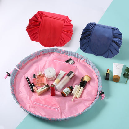 Travel Large Volume Drawstring Bag Cosmetic Sundries Storage Bag, Navy Blue, Beige, Red, Black, Dark Gray, Pink, Gray Blue, Light Grey, Light Pink, Mint Green