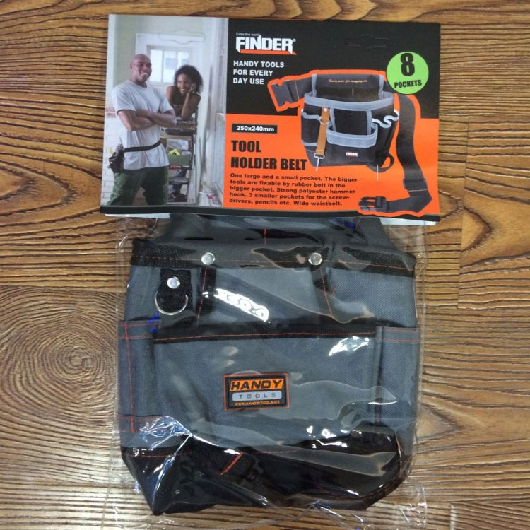 Multi-function Professional Oxford Cloth Electrician Belt Pouch Waist Pack Convenient Tool Bag, Oxford Cloth Tool Bag