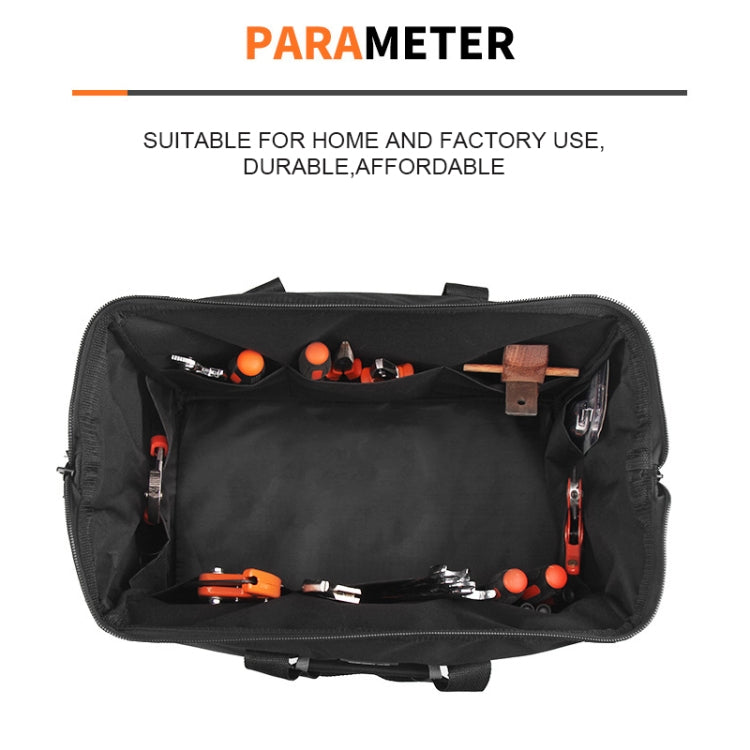 Multi-function Oxford Cloth Electrician Belt Pouch Maintenance Tools Handbag Shoulder Bag Convenient Tool Bag, Size : 19 inch, Size : 19 inch