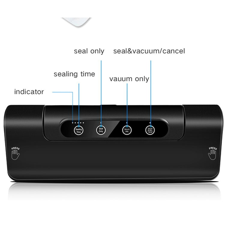 Sealing Film Roll Film PP Material Transparent Seal Film Cup, US Plug, Vacuum Sealer
