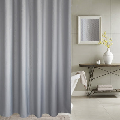 Thickening Waterproof And Mildew Curtain Honeycomb Texture Polyester Cloth Shower Curtain Bathroom Curtains,Size:150*200cm, Size:150*200cm