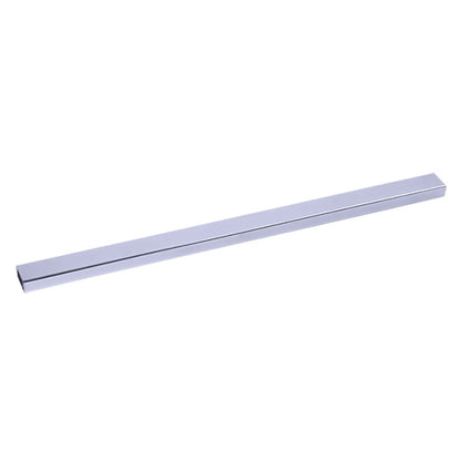 15x30mm Supermarket Shelves Display Electroplated Square Crossbar hook Bracket, Length: 1m, Crossbar Hook