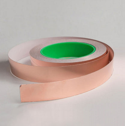 Pure Copper Double-sided Conductive Copper Foil Tape Signal Masking Tape, Size: 20m x 20mm, Size: 20m x 20mm