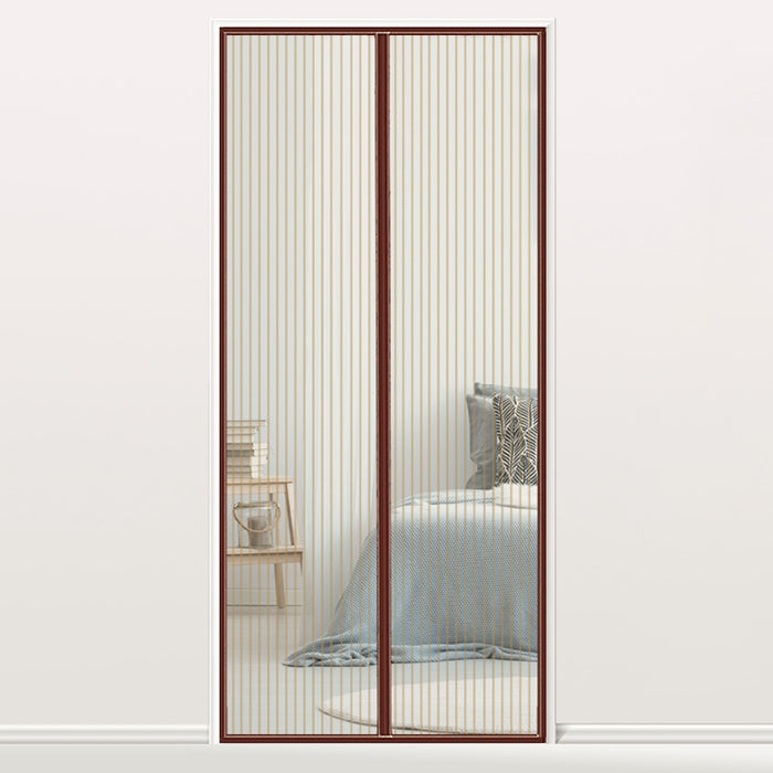 Magnetic Door Curtain Mosquito-proof Screen Door Curtain, Size:190x100cm, Size:190x100cm(Black), Size:190x100cm(Coffee), Size:190x100cm(Beige), Size:190x100cm(White)