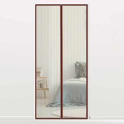 Magnetic Door Curtain Mosquito-proof Screen Door Curtain, Size:190x100cm, Size:190x100cm(Black), Size:190x100cm(Coffee), Size:190x100cm(Beige), Size:190x100cm(White)