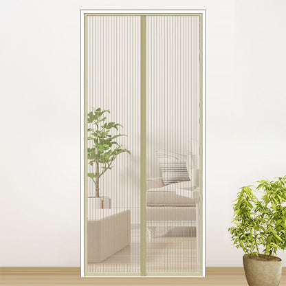 Magnetic Door Curtain Mosquito-proof Screen Door Curtain, Size:190x100cm, Size:190x100cm(Black), Size:190x100cm(Coffee), Size:190x100cm(Beige), Size:190x100cm(White)