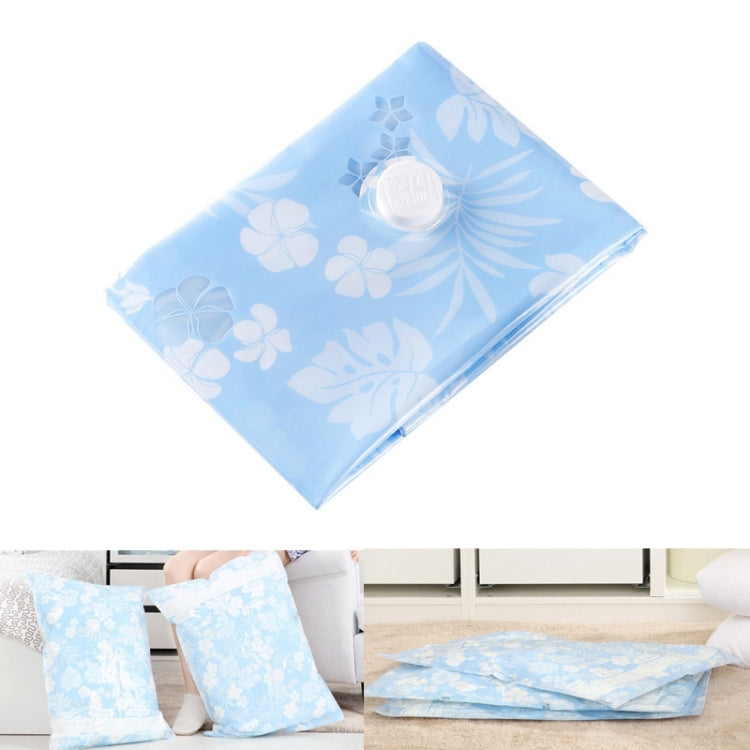 Space Saving Orchids Pattern Vacuum Storage Bag, Thinken Quilts Clothing Vacuum Seal Storage Bag, Size: 80*110 cm, Size: 80*110 cm