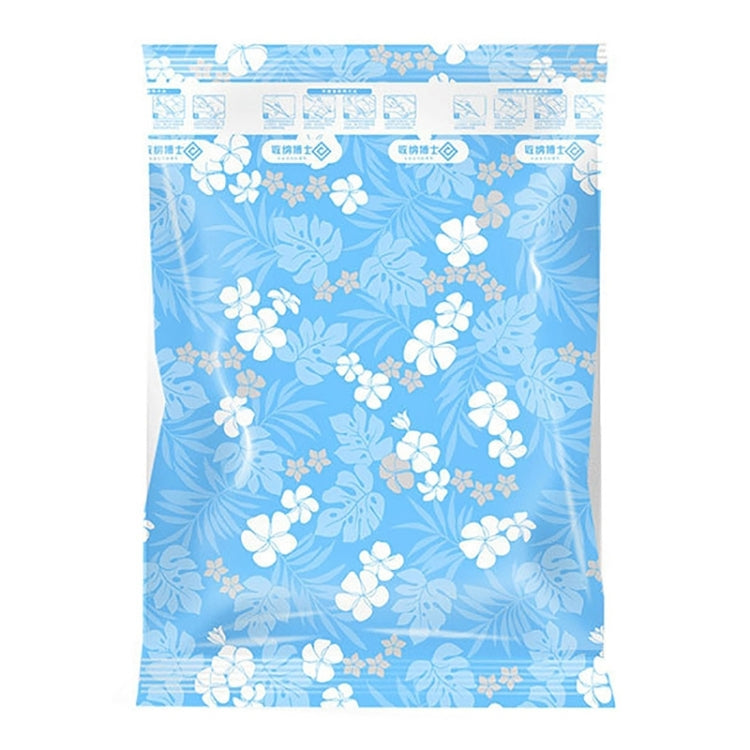Space Saving Orchids Pattern Vacuum Storage Bag, Thinken Quilts Clothing Vacuum Seal Storage Bag, Size: 50*70 cm, Size: 50*70 cm
