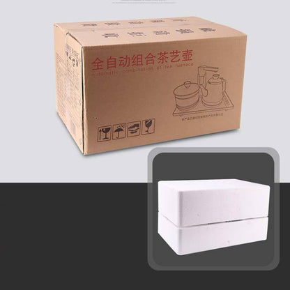 Pumping Type Automatic Add Water Full Intelligent Electric Glass Kettle Pumping Boiled Tea Stove Set, Tea Stove Set