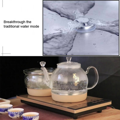 Pumping Type Automatic Add Water Full Intelligent Electric Glass Kettle Pumping Boiled Tea Stove Set, Tea Stove Set