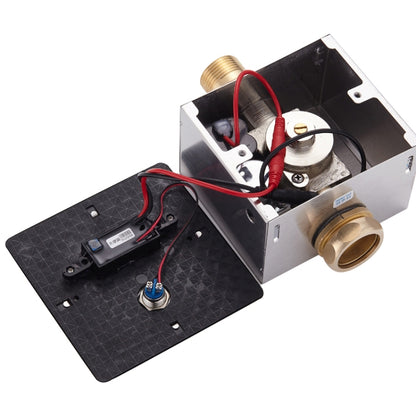 Recessed Wall in Type Flush Valve for Auto-induction Toilet, with Automatic and Manual Function DC, Automatic & Manual DC