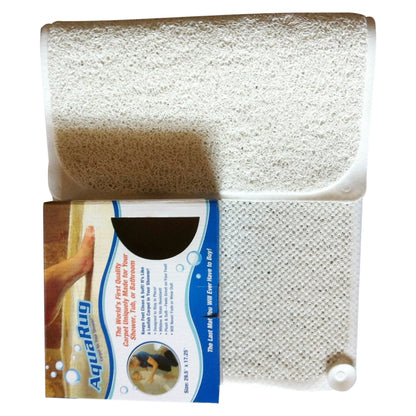 Rectangular Bathroom Bathtub Mildew Stain Resistant PVC Anti-skid Household Foot Pad Carpet, Size: 70cm x 40cm (White), 70cm x 40cm