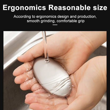 Portable Cleaning Stainless Steel Oval Hand Soap Eliminating Odour Remover, Random Style Delivery, Oval