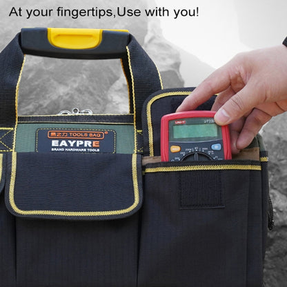 Multi-function Oxford Cloth Cloth Bottom Electrician Belt Pouch Maintenance Tools Handbag Shoulder Bag Convenient Tool Bag, Size : 16 inch, Size : 16 inch