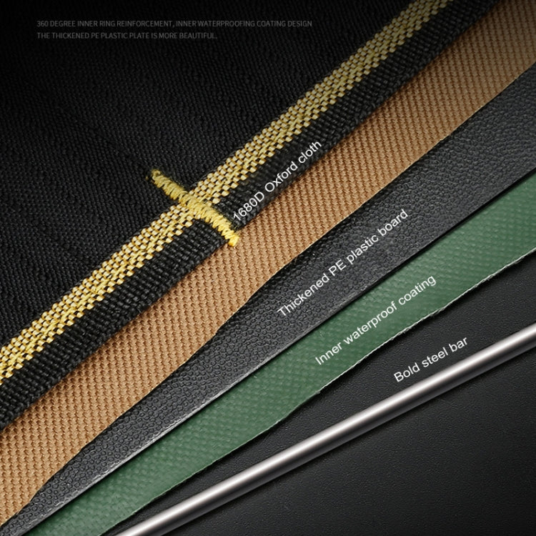 Multi-function Oxford Cloth Cloth Bottom Electrician Belt Pouch Maintenance Tools Handbag Shoulder Bag Convenient Tool Bag, Size : 16 inch, Size : 16 inch