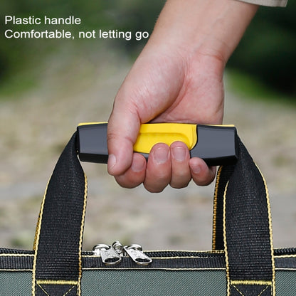 Multi-function Oxford Cloth Cloth Bottom Electrician Belt Pouch Maintenance Tools Handbag Shoulder Bag Convenient Tool Bag, Size : 13 inch, Size : 13 inch