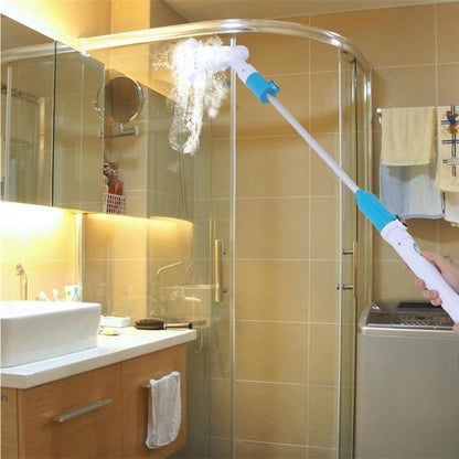 Multi-function Tub and Tile Scrubber Cordless Power Spin Scrubber Power Cleaning Brush Set for Bathroom Floor Wall, AU Plug, AU Plug