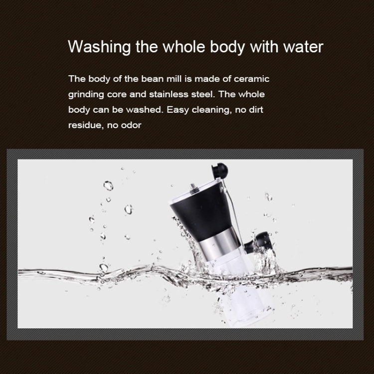 Portable Conical Burr Mill Manual Spice Herbs Hand Grinding Machine Coffee Grinder, Capacity: 20g, Capacity: 20g